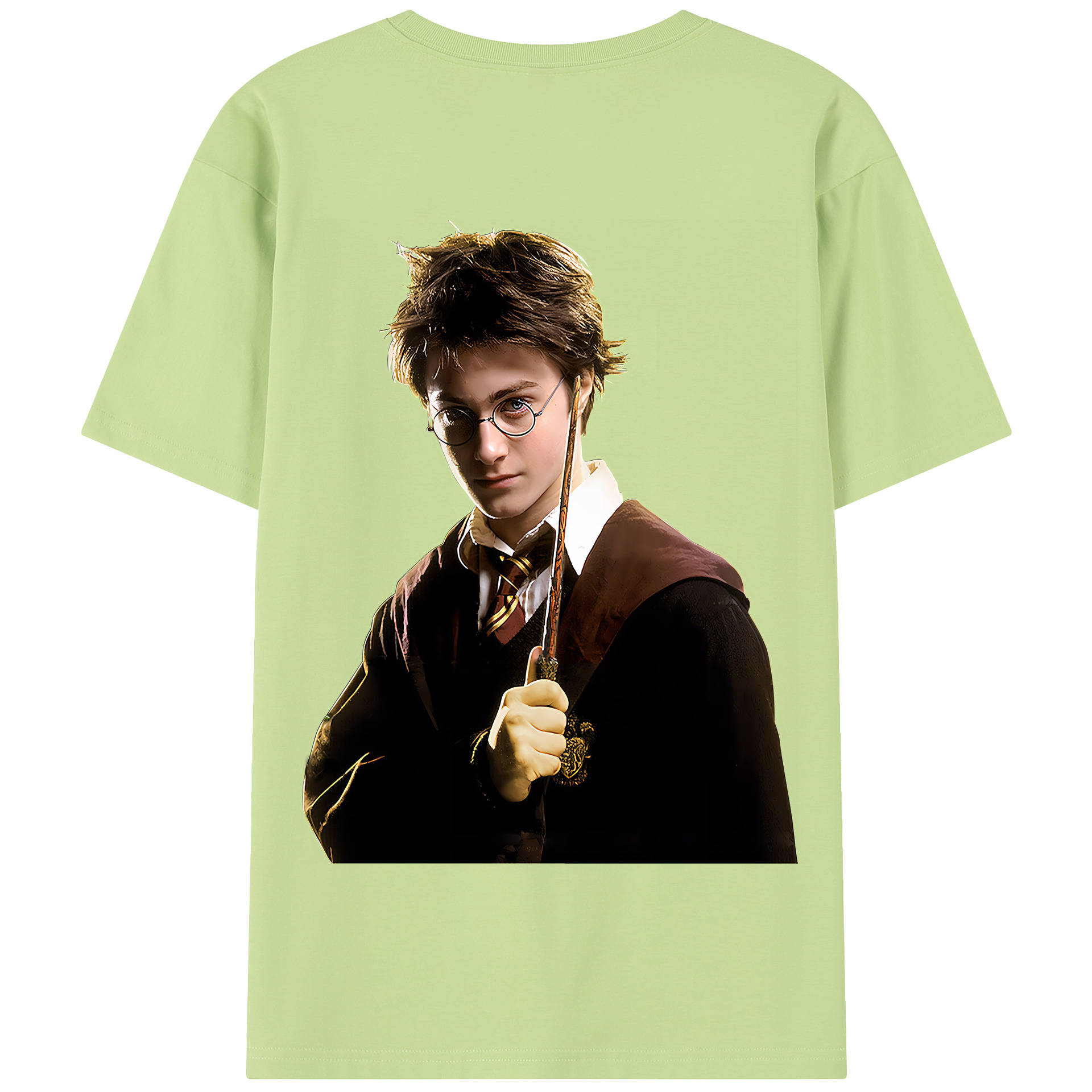 （画像用） Harry Potter ハリー・ポッターシリーズ 綿100％半袖Tシャツ（背面プリント）